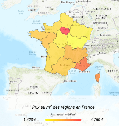 Prix moyen investissement locatif