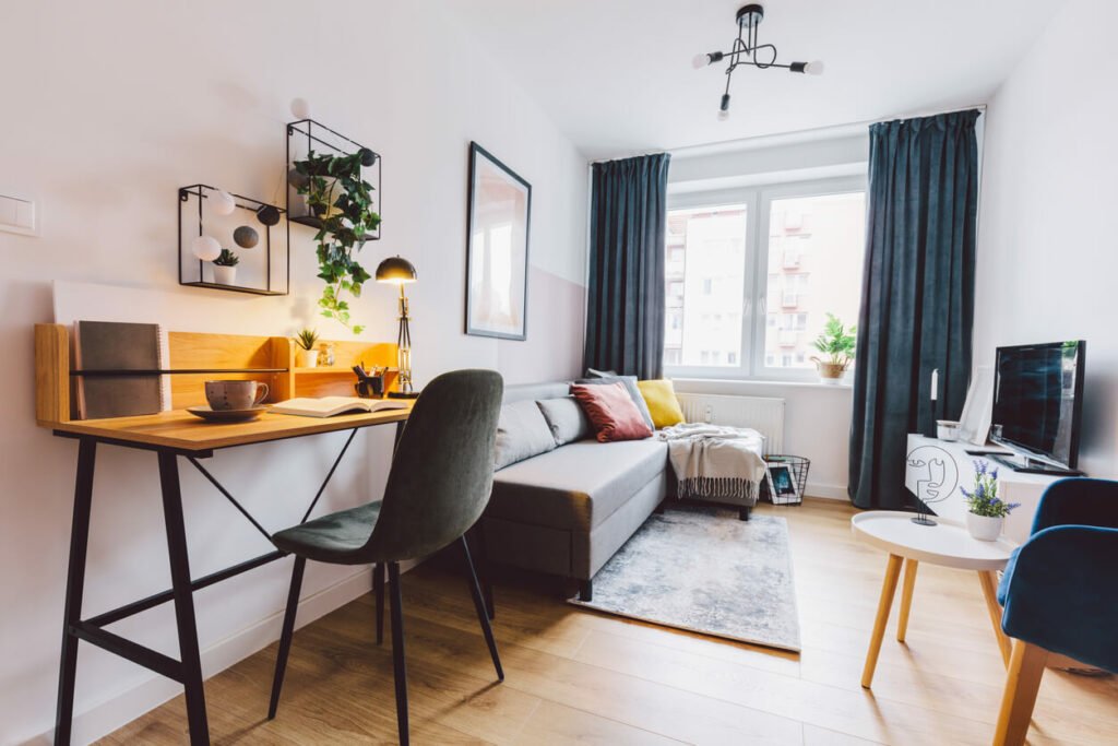 exemple d'un beau studio à louer à Nantes montrant la rentabilité intéressante d'un investissement locatif Nantes