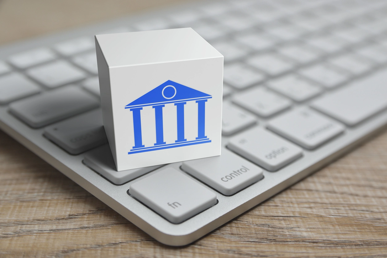 Simulation en lmnp : maquette logement sur un clavier