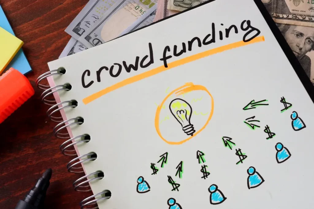 Image montrant les meilleurs projets de crowdfunding en France et guide illustrant une campagne de crowdfunding